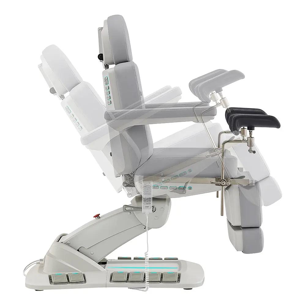 Gynecology Bed with Leg Stirrups Support - Geneva Examination Chair with 4 Motors - DIR Store