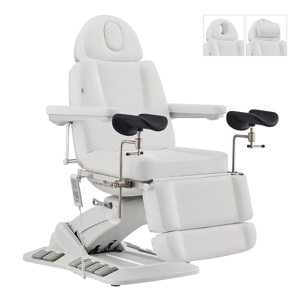 Gynecology Bed with Leg Stirrups Support - Geneva Examination Chair with 4 Motors - DIR Store