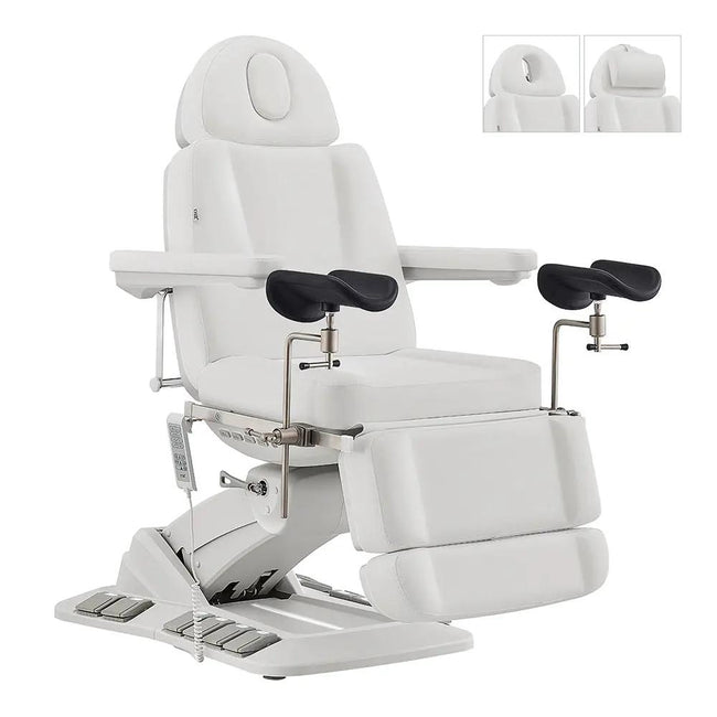 Gynecology Bed with Leg Stirrups Support - Geneva Examination Chair with 4 Motors - DIR Store
