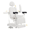 Gynecology Bed Chair with Leg Stirrups Support - Ink OB 3-Motors Examination Chair with Stirrups - DIR Store