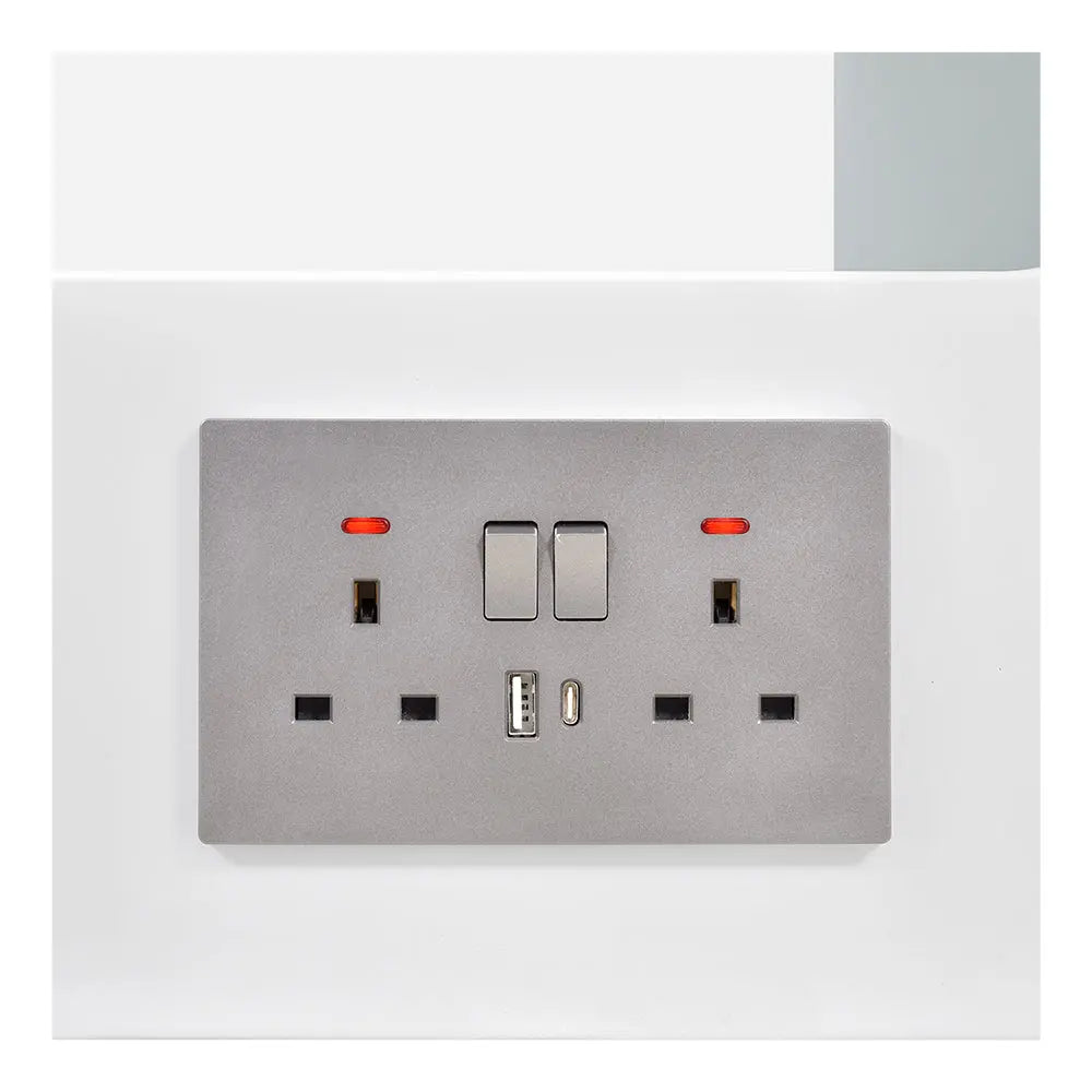 Milan II Single Side LED Beauty Salon Station - A Perfect Blend of Style and Functionality DIR Store