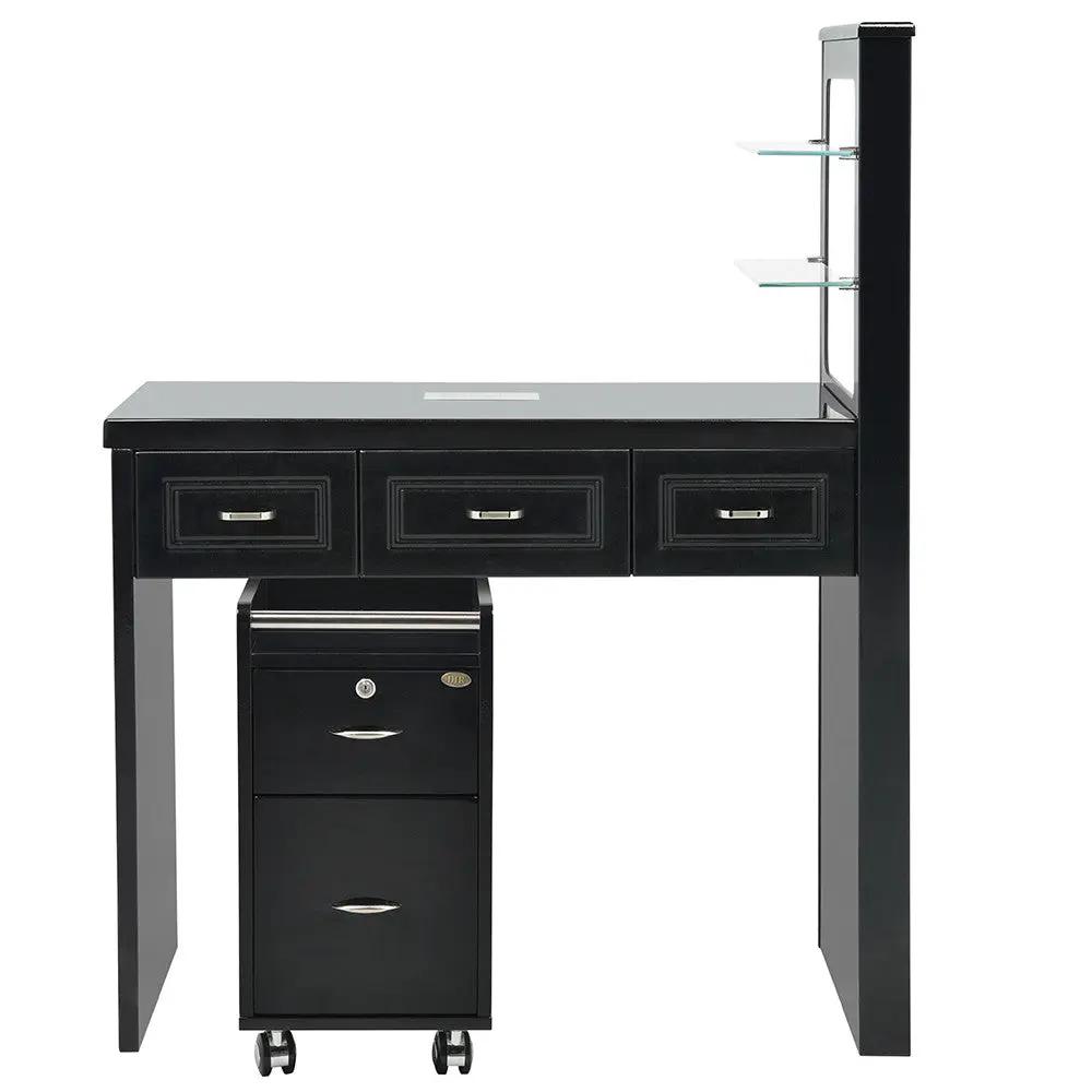 Manicure Table Quartz with Dust Extractor and LED Lighting - DIR Store