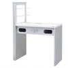 Manicure Table Quartz with Dust Extractor and LED Lighting - DIR Store