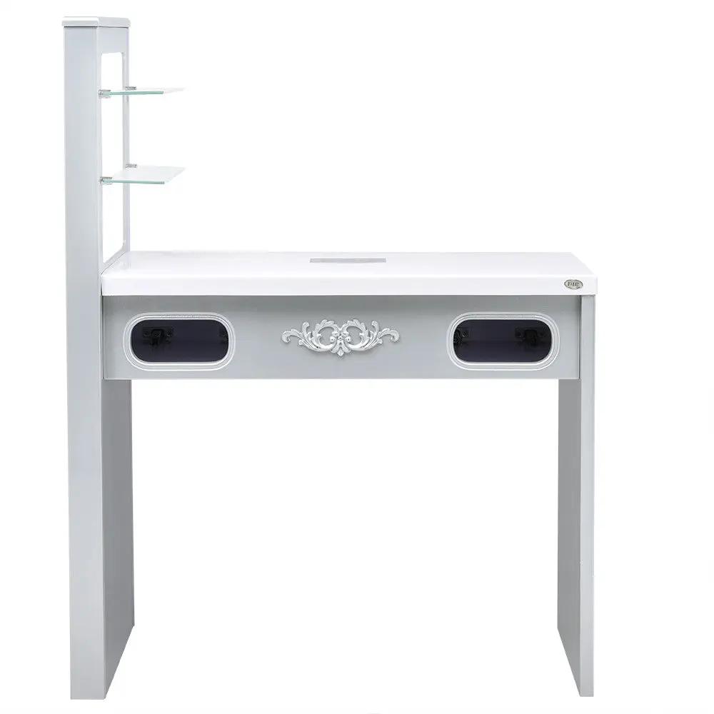 Manicure Table Quartz with Dust Extractor and LED Lighting - DIR Store