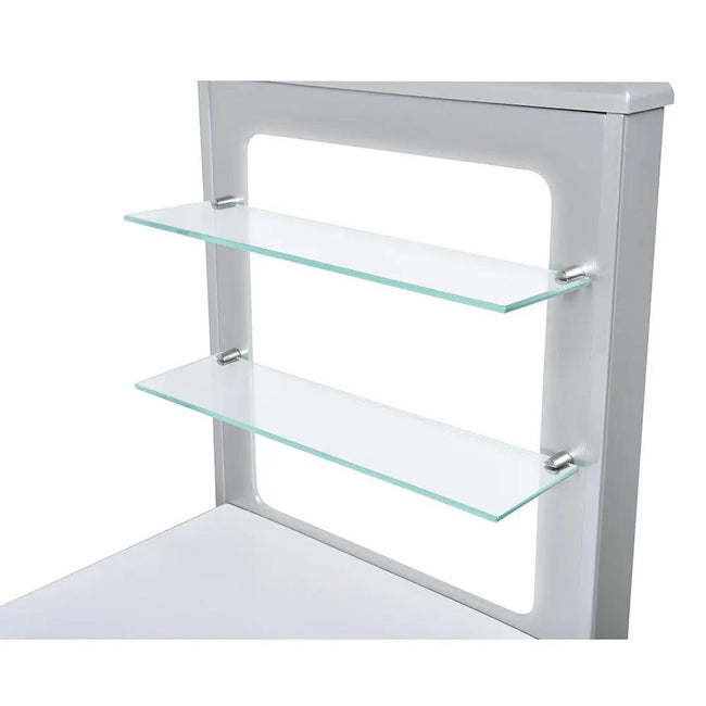 Manicure Table Quartz with Dust Extractor and LED Lighting - DIR Store