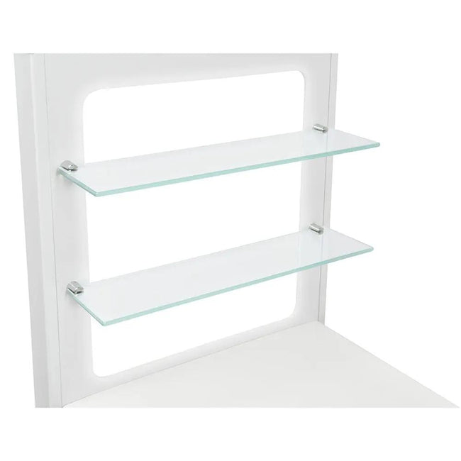 Manicure Table Quartz with Dust Extractor and LED Lighting - DIR Store