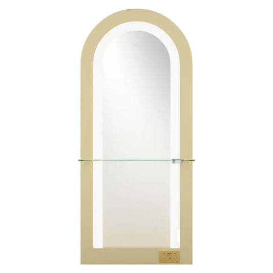 Milan Single Side LED Beauty Salon Station - A Perfect Blend of Style and Functionality - DIR Store