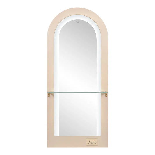 Milan Single Side LED Beauty Salon Station - A Perfect Blend of Style and Functionality DIR Store