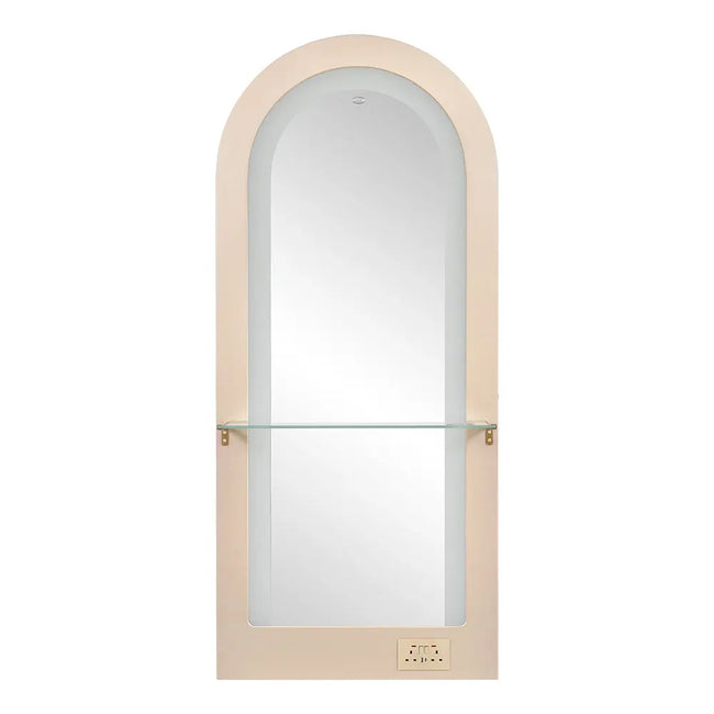 Milan Single Side LED Beauty Salon Station - A Perfect Blend of Style and Functionality DIR Store