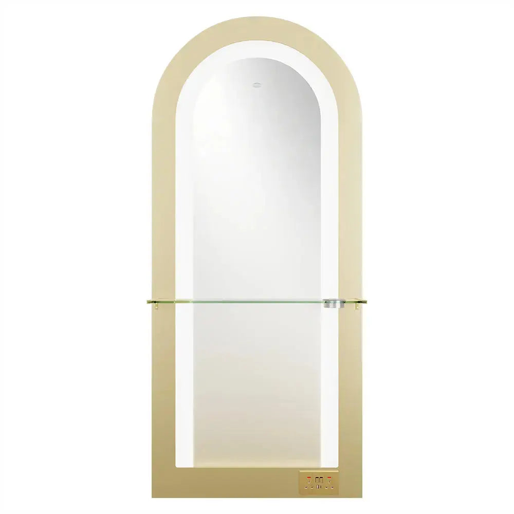 Milan Single Side LED Beauty Salon Station - A Perfect Blend of Style and Functionality - DIR Store