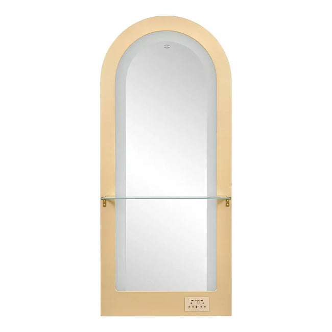 Milan Single Side LED Beauty Salon Station - A Perfect Blend of Style and Functionality DIR Store