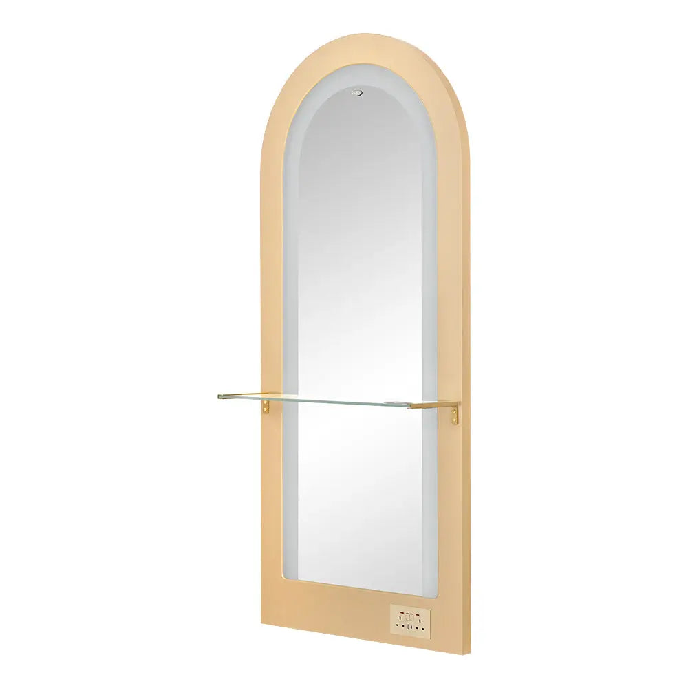 Milan Single Side LED Beauty Salon Station - A Perfect Blend of Style and Functionality DIR Store