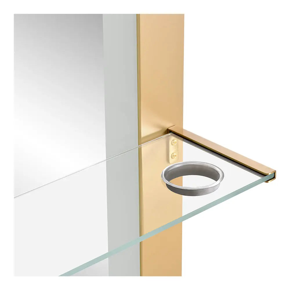 Milan Single Side LED Beauty Salon Station - A Perfect Blend of Style and Functionality DIR Store