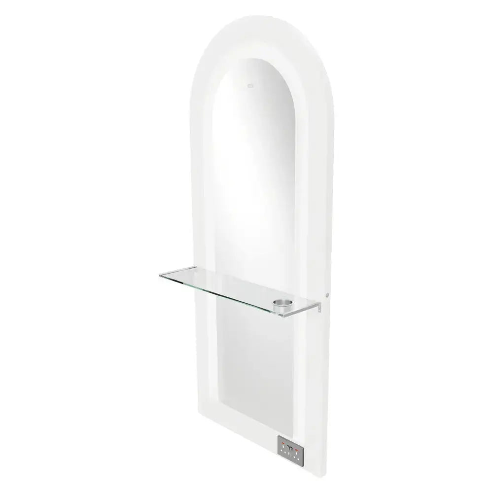 Milan Single Side LED Beauty Salon Station - A Perfect Blend of Style and Functionality - DIR Store