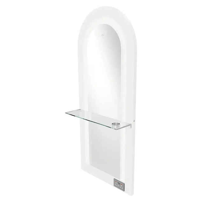 Milan Single Side LED Beauty Salon Station - A Perfect Blend of Style and Functionality - DIR Store