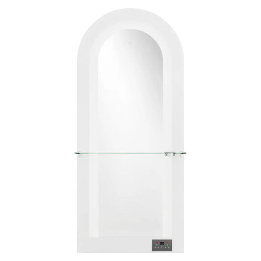 Milan Single Side LED Beauty Salon Station - A Perfect Blend of Style and Functionality - DIR Store