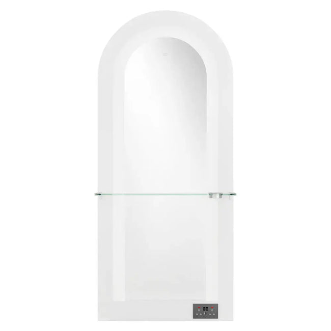 Milan Single Side LED Beauty Salon Station - A Perfect Blend of Style and Functionality - DIR Store