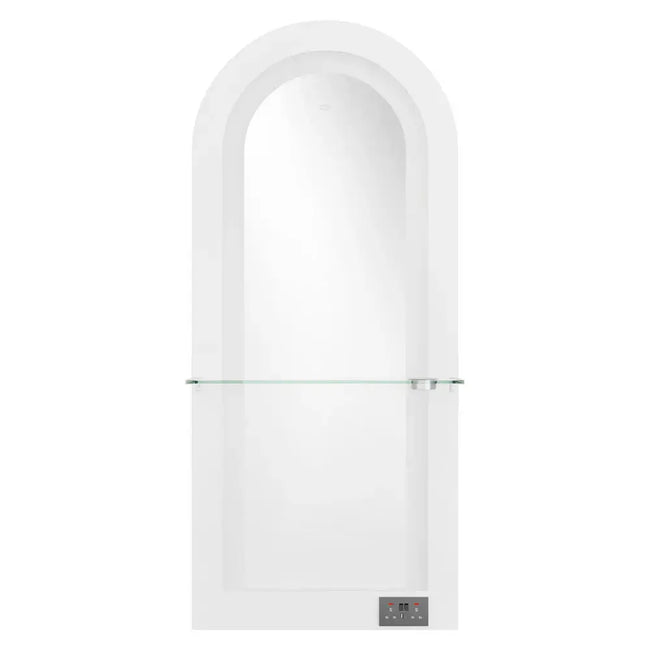 Milan Single Side LED Beauty Salon Station - A Perfect Blend of Style and Functionality - DIR Store