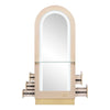 Milan II Single Side LED Beauty Salon Station - A Perfect Blend of Style and Functionality DIR Store