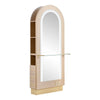 Milan II Single Side LED Beauty Salon Station - A Perfect Blend of Style and Functionality DIR Store