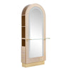 Milan II Single Side LED Beauty Salon Station - A Perfect Blend of Style and Functionality DIR Store