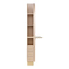 Milan II Single Side LED Beauty Salon Station - A Perfect Blend of Style and Functionality DIR Store