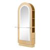Milan II Single Side LED Beauty Salon Station - A Perfect Blend of Style and Functionality DIR Store