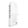 Milan II Single Side LED Beauty Salon Station - A Perfect Blend of Style and Functionality - DIR Store