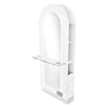 Milan II Single Side LED Beauty Salon Station - A Perfect Blend of Style and Functionality - DIR Store