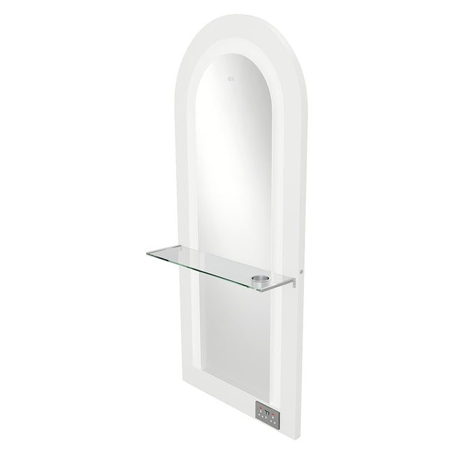 Milan Single Side LED Beauty Salon Station - A Perfect Blend of Style and Functionality DIR Store