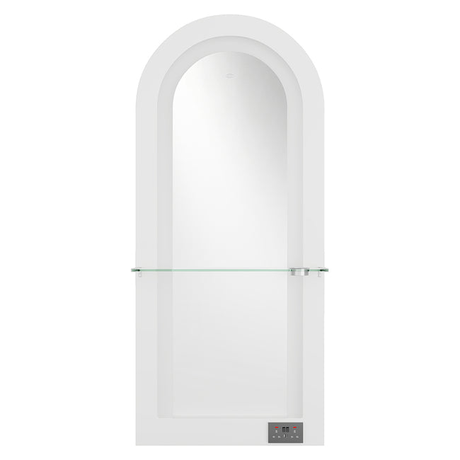 Milan Single Side LED Beauty Salon Station - A Perfect Blend of Style and Functionality DIR Store