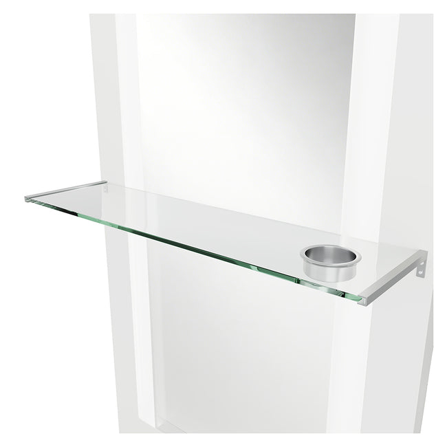 Milan Single Side LED Beauty Salon Station - A Perfect Blend of Style and Functionality DIR Store