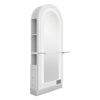 Milan Single Side LED Beauty Salon Station - A Perfect Blend of Style and Functionality DIR Store