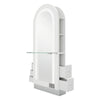 Milan Single Side LED Beauty Salon Station - A Perfect Blend of Style and Functionality DIR Store