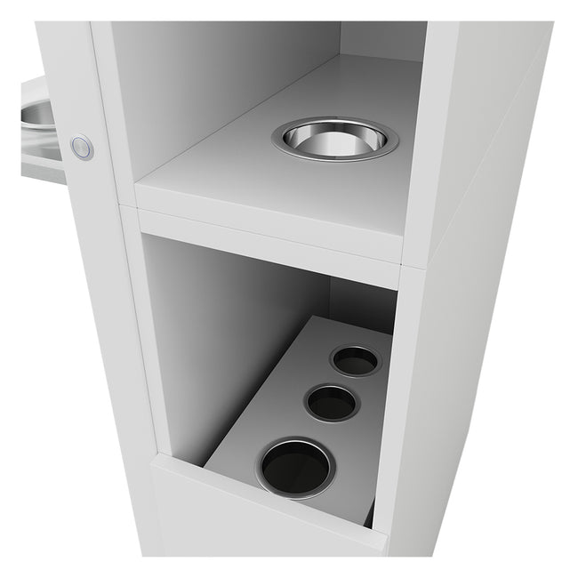 Milan Single Side LED Beauty Salon Station - A Perfect Blend of Style and Functionality DIR Store