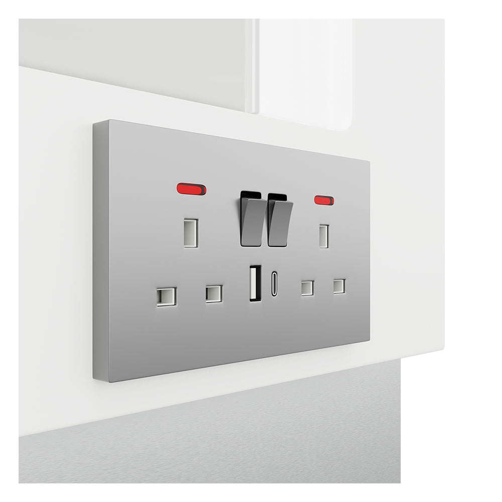 Milan Single Side LED Beauty Salon Station - A Perfect Blend of Style and Functionality DIR Store