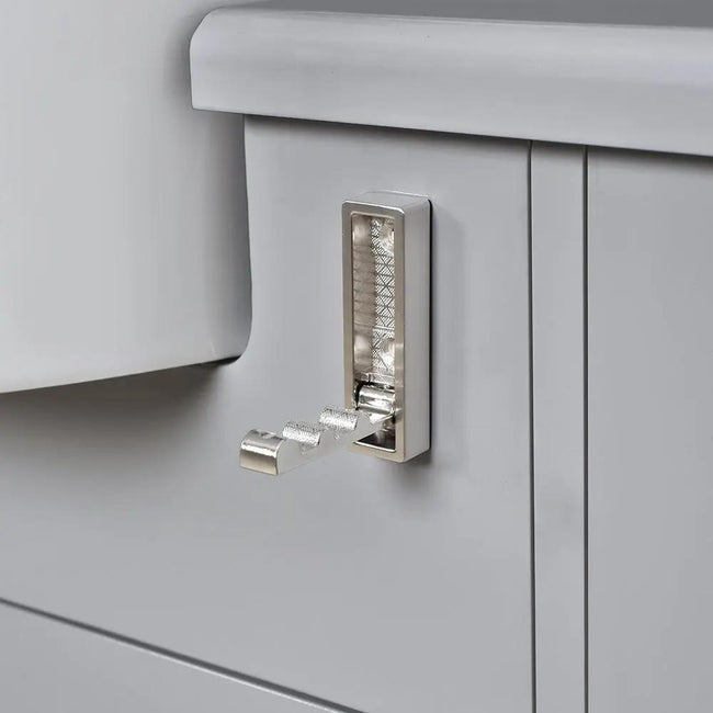 Barber Station with Frontwash Sink & LED Barber Mirror - Mohegan II Barber Unit DIR Store