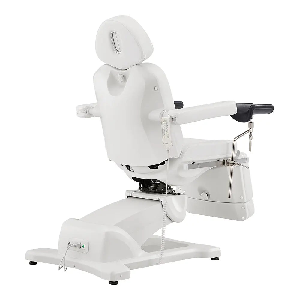 Gynecology Bed Chair with Leg Stirrups Support - Pavo Exam Chair with OB 4-Motors - DIR Store