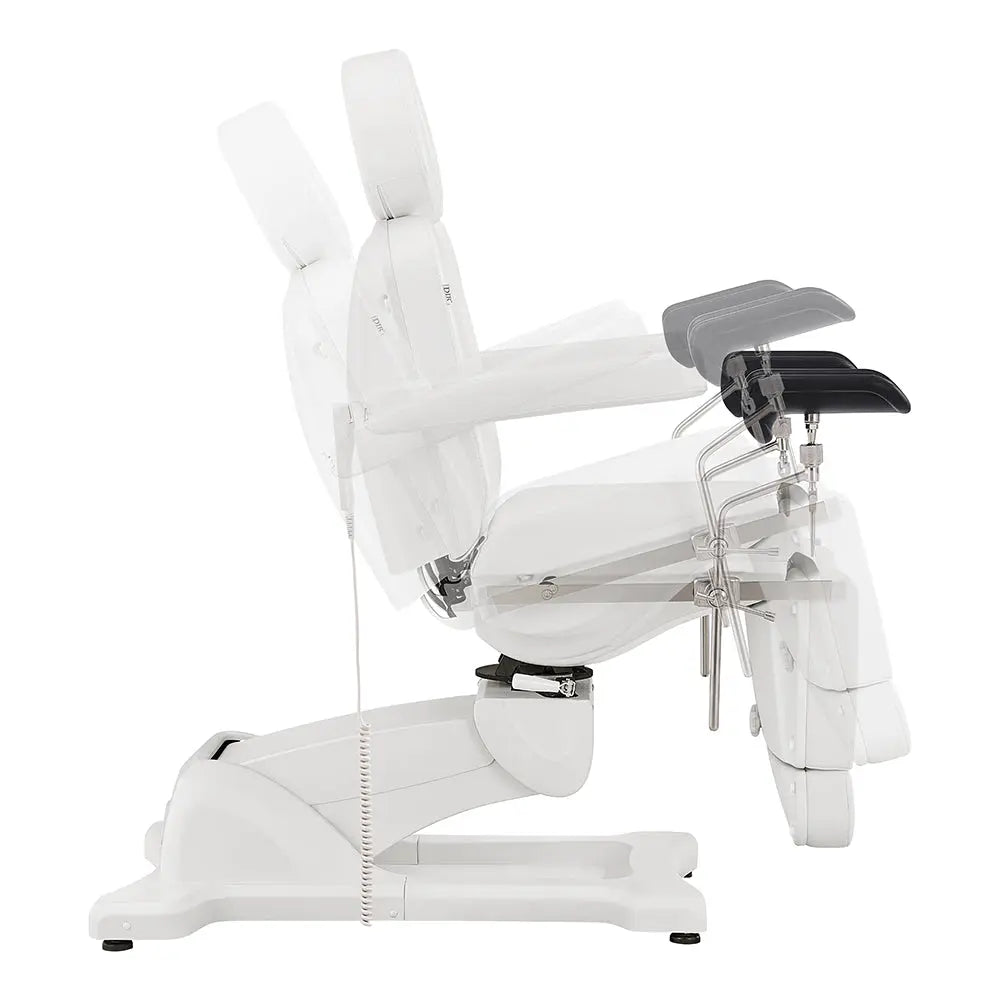 Gynecology Bed Chair with Leg Stirrups Support - Pavo Exam Chair with OB 4-Motors - DIR Store