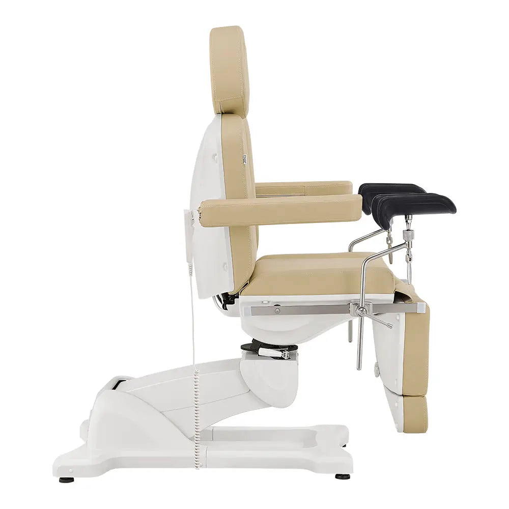 Gynecology Bed Chair with Leg Stirrups Support - Pavo Exam Chair with OB 4-Motors - DIR Store