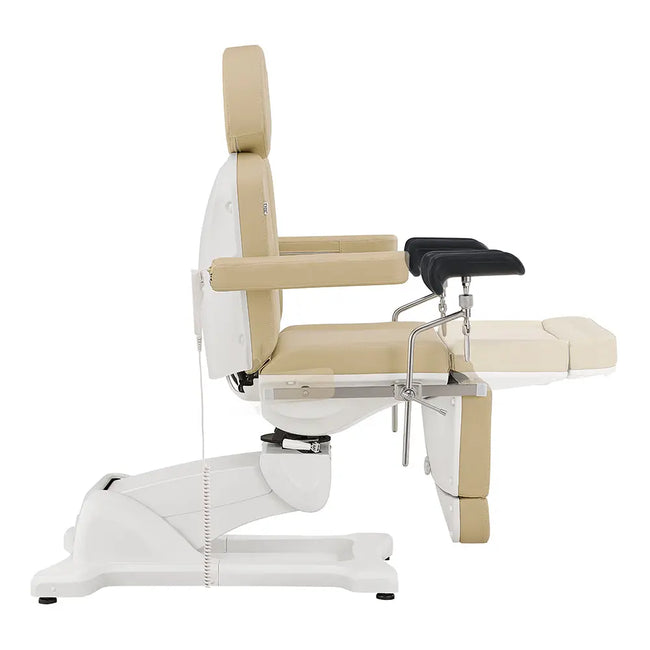 Gynecology Bed Chair with Leg Stirrups Support - Pavo Exam Chair with OB 4-Motors - DIR Store