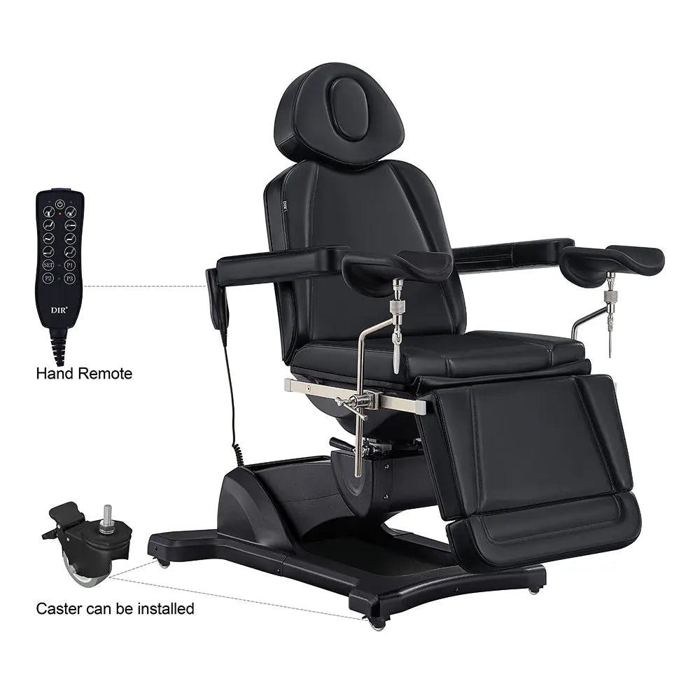 Gynecology Bed Chair with Leg Stirrups Support - Pavo Exam Chair with OB 4-Motors - DIR Store