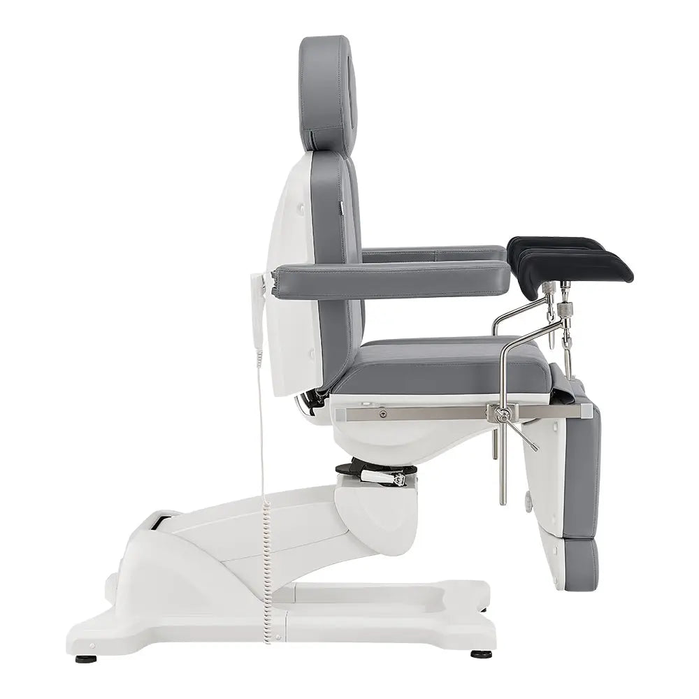 Gynecology Bed Chair with Leg Stirrups Support - Pavo Exam Chair with OB 4-Motors - DIR Store
