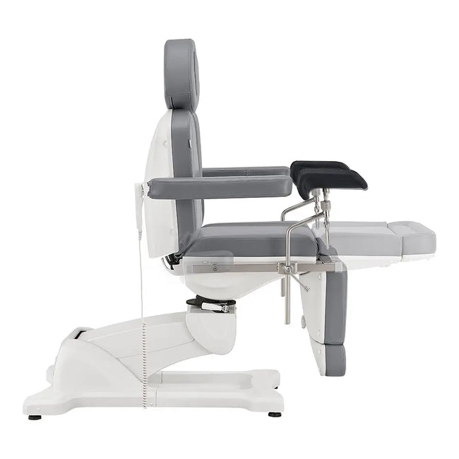 Gynecology Bed Chair with Leg Stirrups Support - Pavo Exam Chair with OB 4-Motors - DIR Store