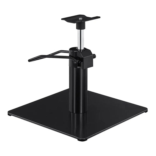 Salon Chair Hydraulic Pump and Square Base Set - Titanium Black DIR Store