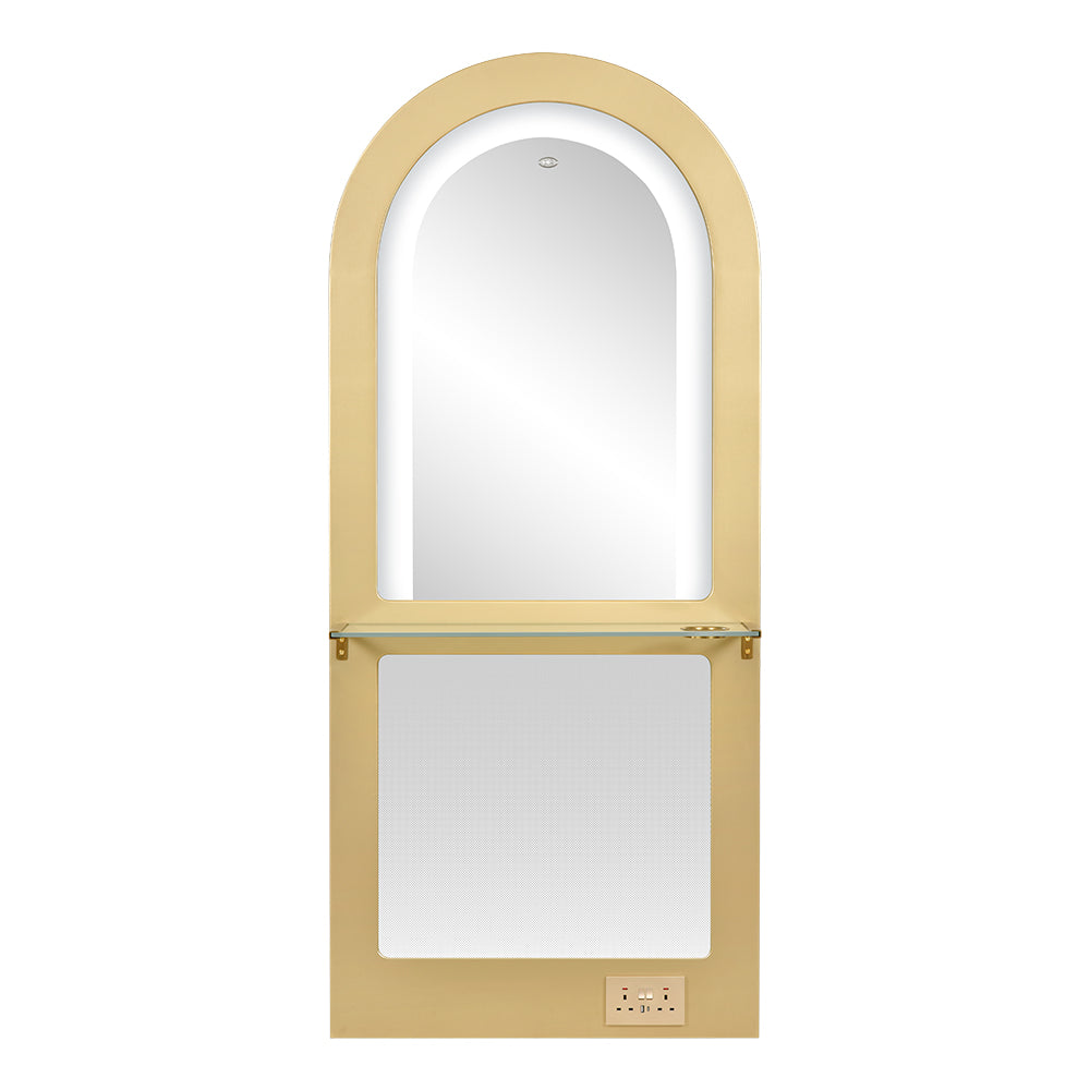 Rome Arched Salon Styling Station with Mirror | DIR Store