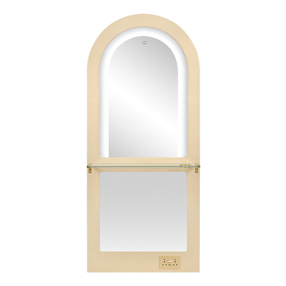 Rome Arched Salon Styling Station with Mirror | DIR Store