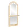 Rome Arched Salon Styling Station with Mirror | DIR Store