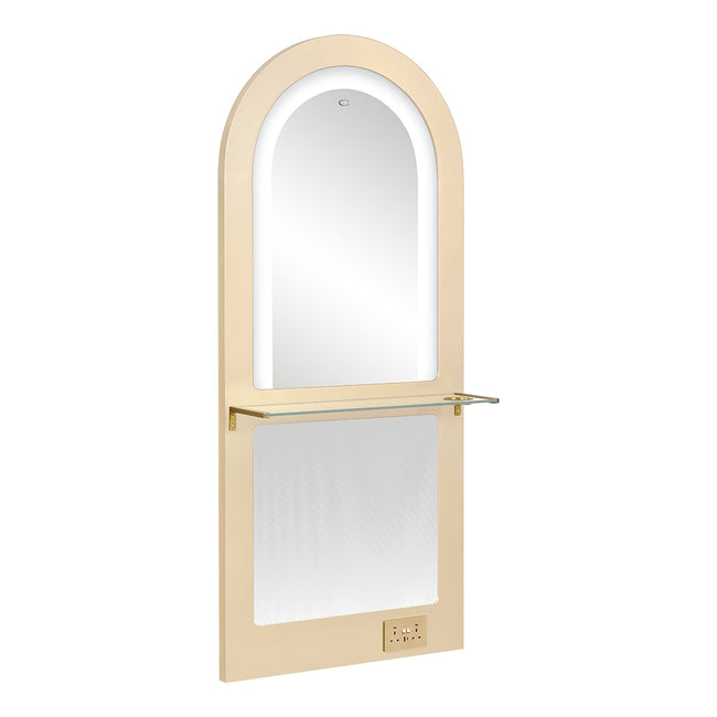 Rome Arched Salon Styling Station with Mirror | DIR Store