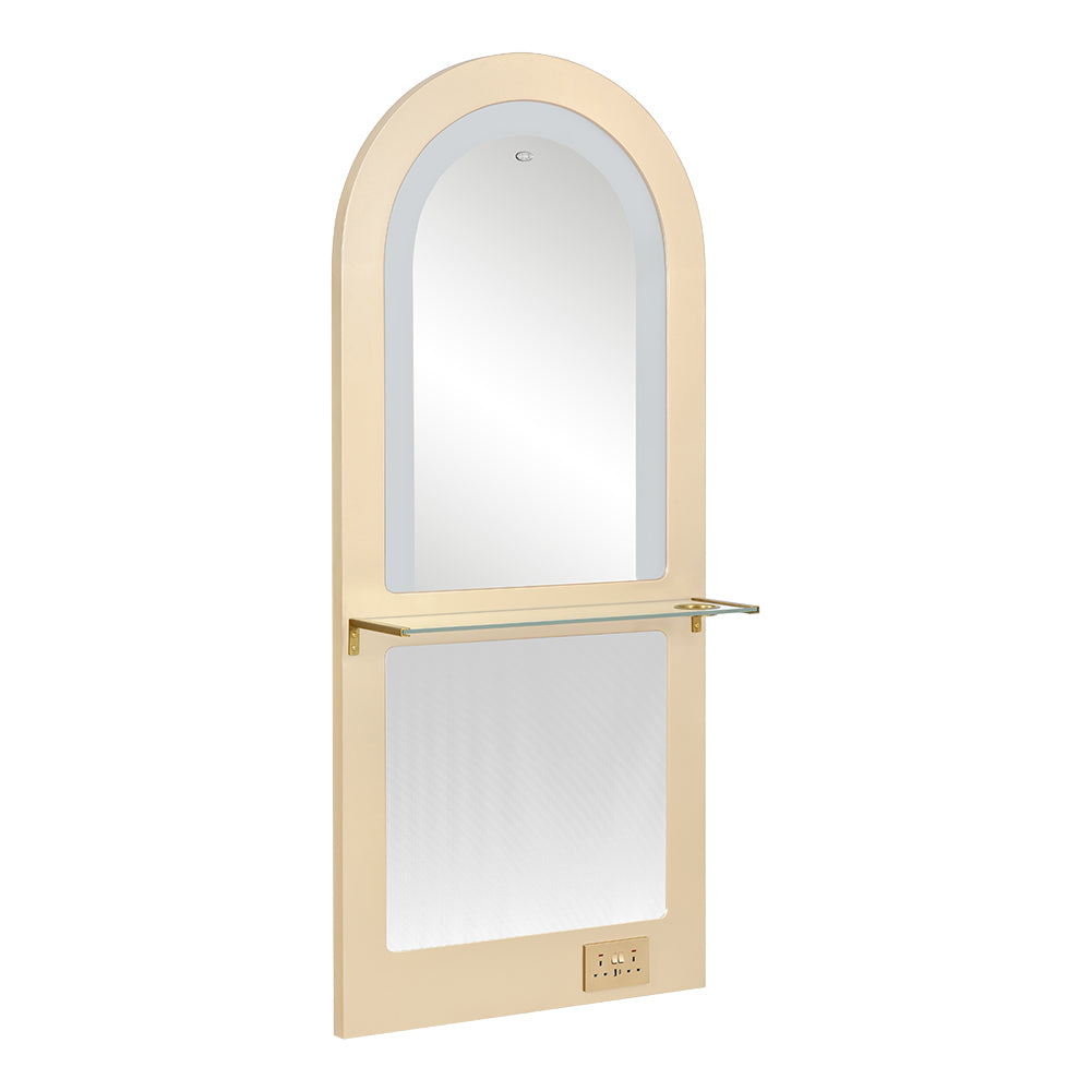 Rome Arched Salon Styling Station with Mirror | DIR Store